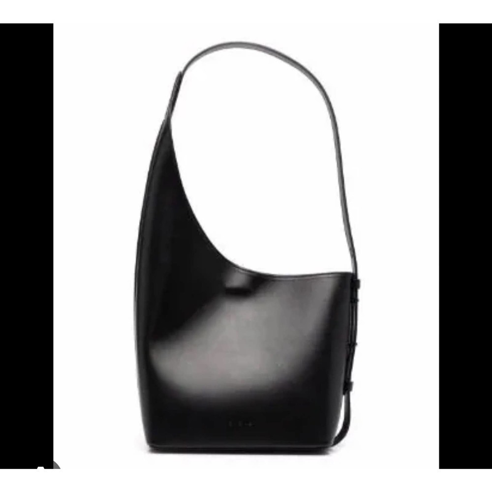 🥠 Aesther Ekme black demi lune shoulder bag leather